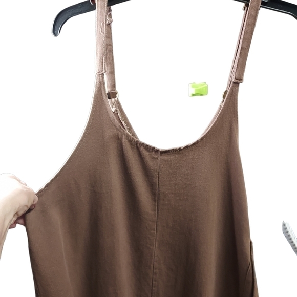 Flygo med brown denim jumper pocket right side NWT - Picture 6 of 8